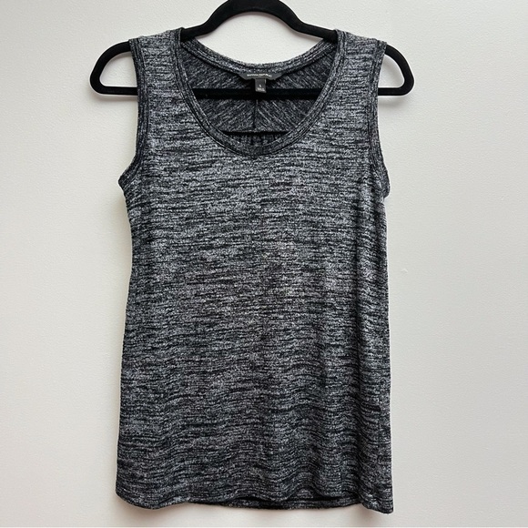 Banana republic Gray Slub Scoop Neck Flowy Tank Size Small - Picture 1 of 7